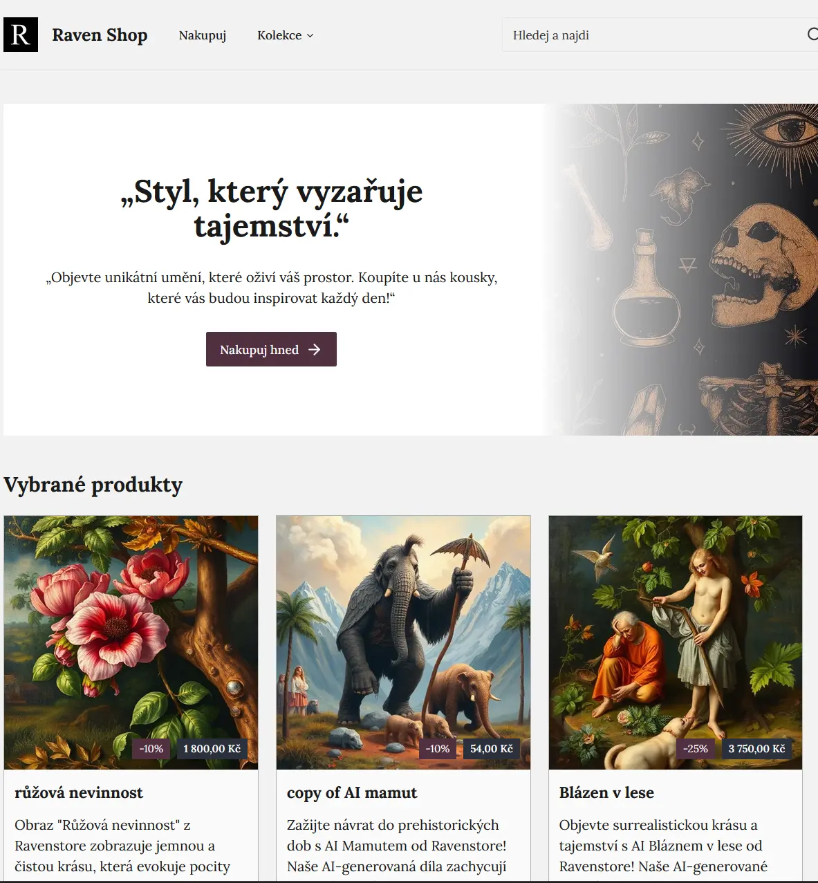 Art(Raven) Store
